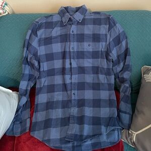Vineyard Vines Navy Checkered Shirt